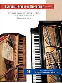 Essential Keyboard Repertoire: Vol. 1: 100 Early Intermediate Selections in Their Original Form Baroque to Modern (Item 501C)