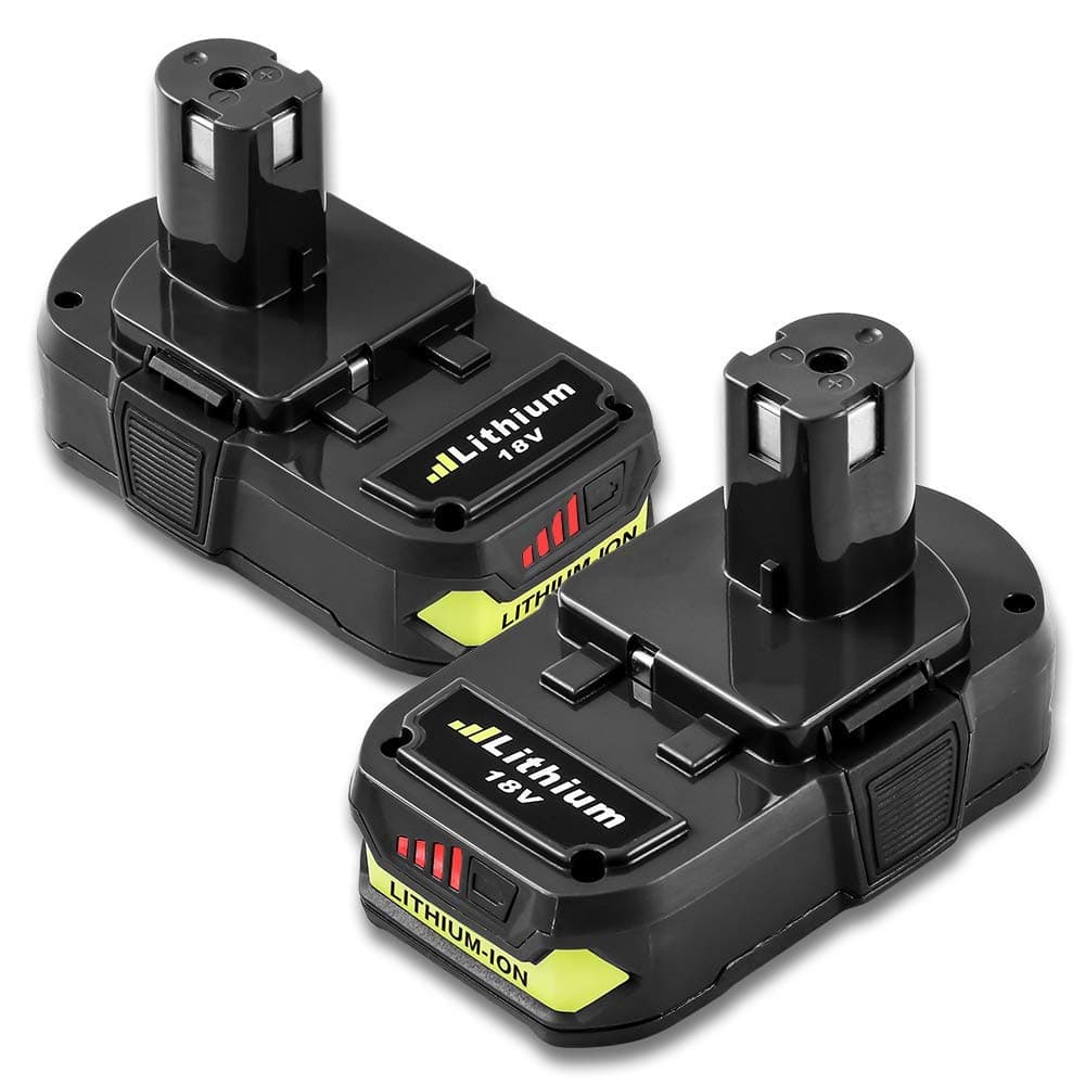 Replacement for Ryobi 18v Lithium Battery P100 P102 P103 P104 P105 P107 P108 for 18-Volt ONE Plus Power Tool Battery