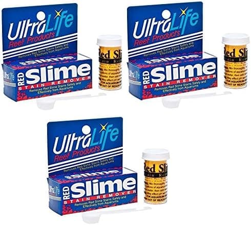 Red Slime (3 Packs) Ultralife Reef Products, Stain Remover.71 Ounce