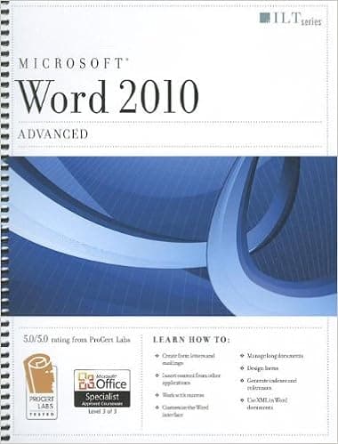 Word 2010: Advanced + Certblaster + Data