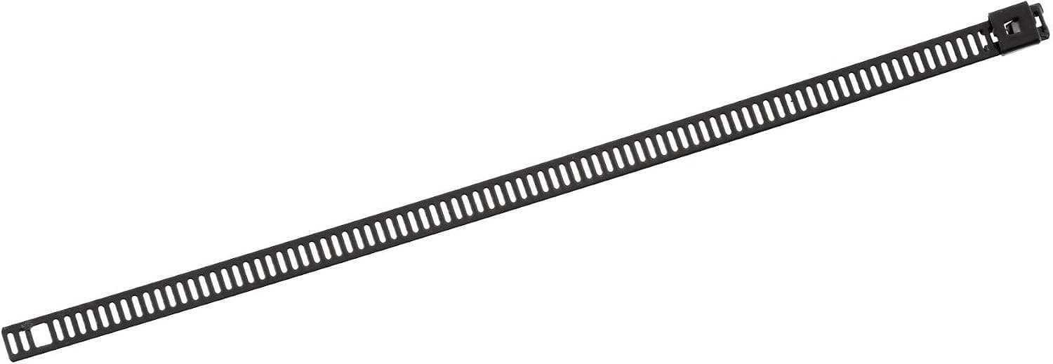 304-0510 Helix Stainless Steel Ladder Ties 8" Black 8/Pk