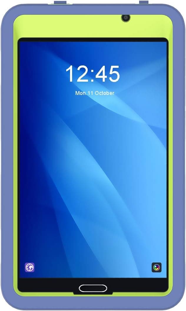 Galaxy Tab A 7.0 Case, stargoldenbell Full Body Protection Case Cover 3-Layer Protective Armor ShockResistant/ScratchProof Case for Samsung Galaxy Tab A7 T280/T285 Tablet, NavyBlue&FluorescentGreen