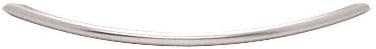 C.R. Laurence CSH18PN CRL Polished Nickel Crescent Style 18" Single-Sided Towel Bar