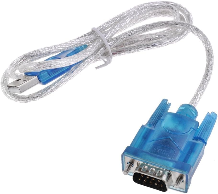 9-Pin DB-9 Serial USB Cable Adapter RS-232 RS232 W/Driver