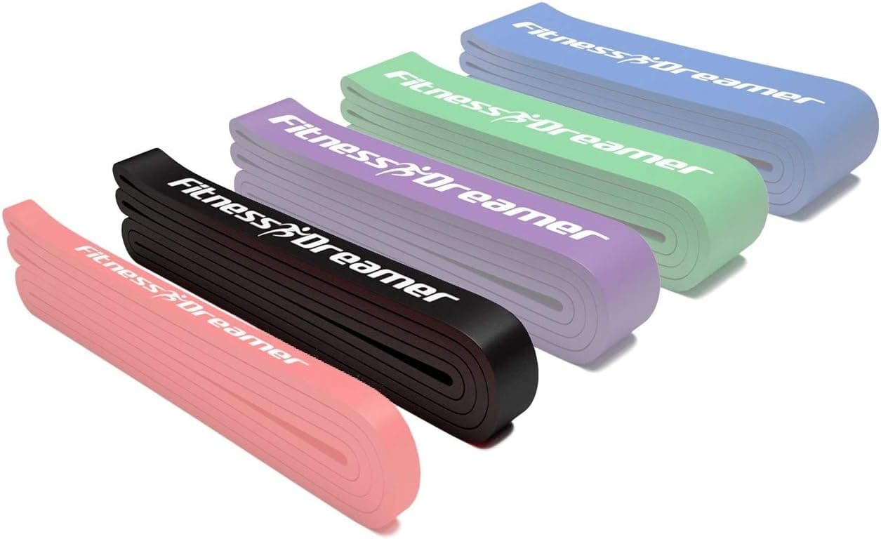 Fitness Dreamer Resistance Bands, Exercise Loop Bands and Workout Bands, Fitness Bands for Training or Physical Therapy-Improve Mobility and Strength