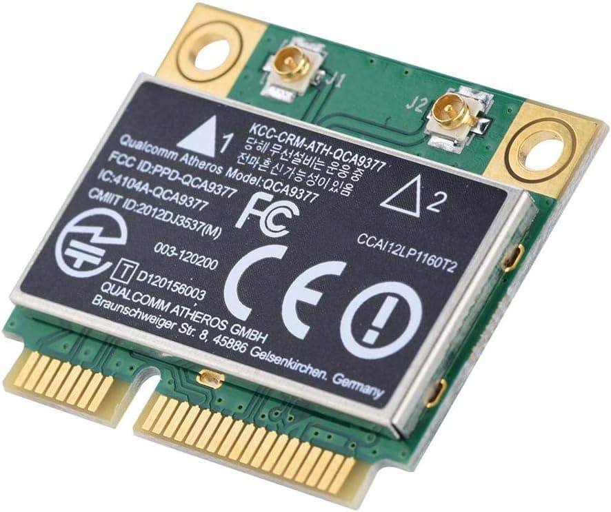 High Speed Network Adapter PCI Express Mini Card, 2.4G/5Ghz Dual-Band Bluetooth 4.1 433Mbps WiFi Mini PCI-E Wireless Card