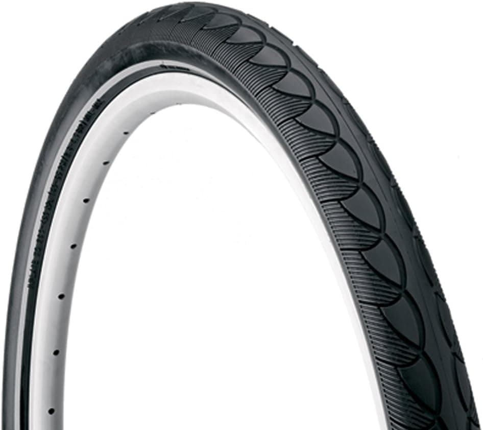 Electra Townie Semi-Slick Tire (26- Inch, Black, with Reflective Stripe and Kevlar)