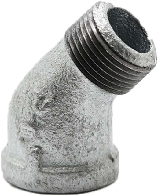 Thrifco Plumbing 5217051 3/4 Inch Galvanized Steel 45° Street Elbow