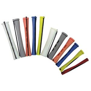 4 Dozen (48) Short Perm Rods - White (7/16")