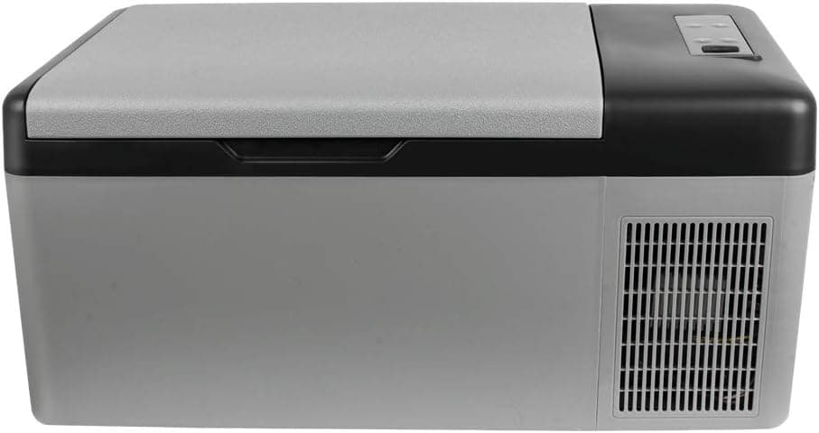 Pevor C15 Portable Refrigerator 15 Liter Mini Fridge Electric Cooler for Skincare, Foods, Medications, Home and Travel （12/24V DC and 110V~220V AC ） Ship From US,2-3 DAYS
