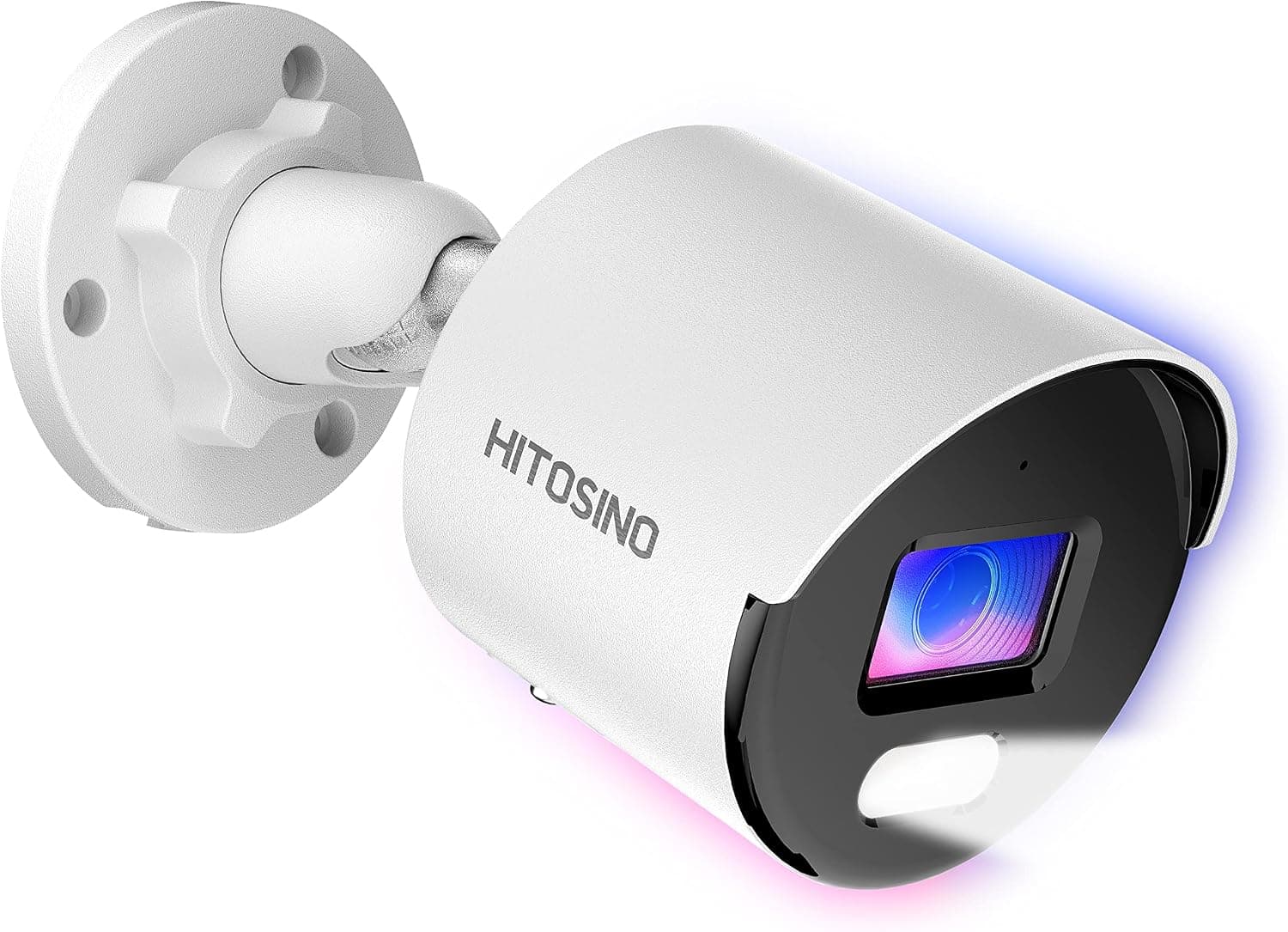 Compatible with Hikvision Metal Housing 5MP UltraHD Full Color IP Outdoor Camera with H265+POE Camera, 100Ft Night Vision,Up to 256GB SD Card.Insert 256G SD Card to Store 12 Days of Video (IP67)