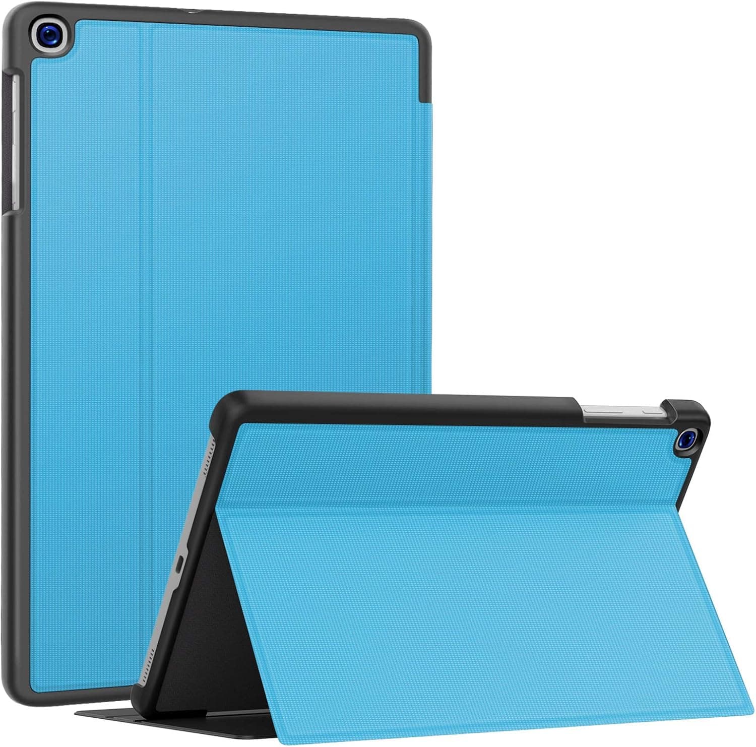 Soke Galaxy Tab A 10.1 Case 2019, Premium Shock Proof Stand Folio Case, Multi- Viewing Angles, Soft TPU Back Cover for Samsung Galaxy Tab A 10.1 inch Tablet [SM-T510/T515/T517],Light Blue