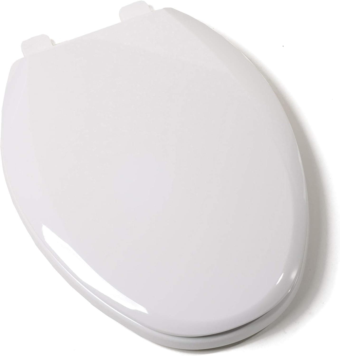 Comfort Seats C1B3E7S00 EZ Close Standard Plastic Toilet Seat, Elongated, White