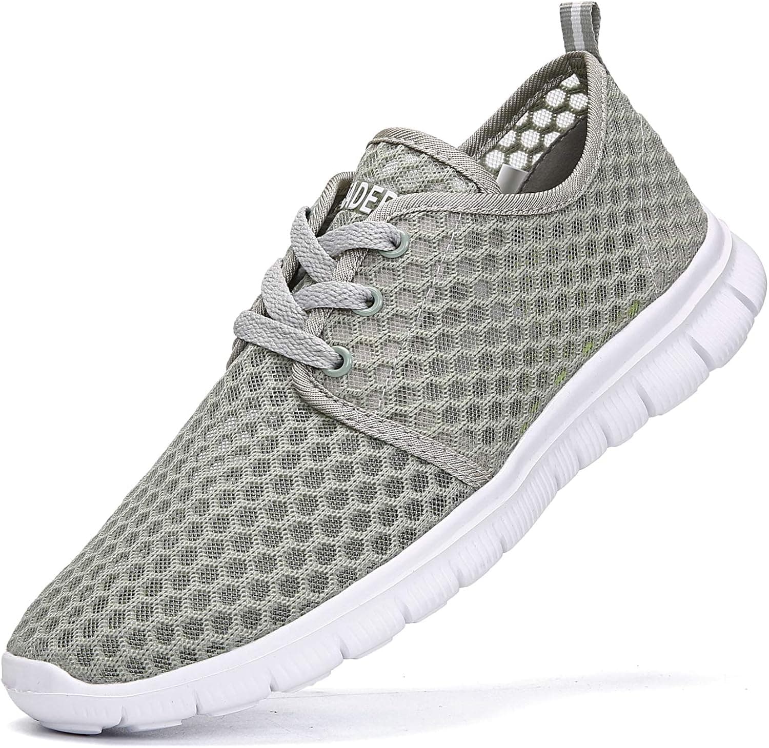 LEADERICA Men's Lightweight Aqua Water Shoes Beach Sneakers
