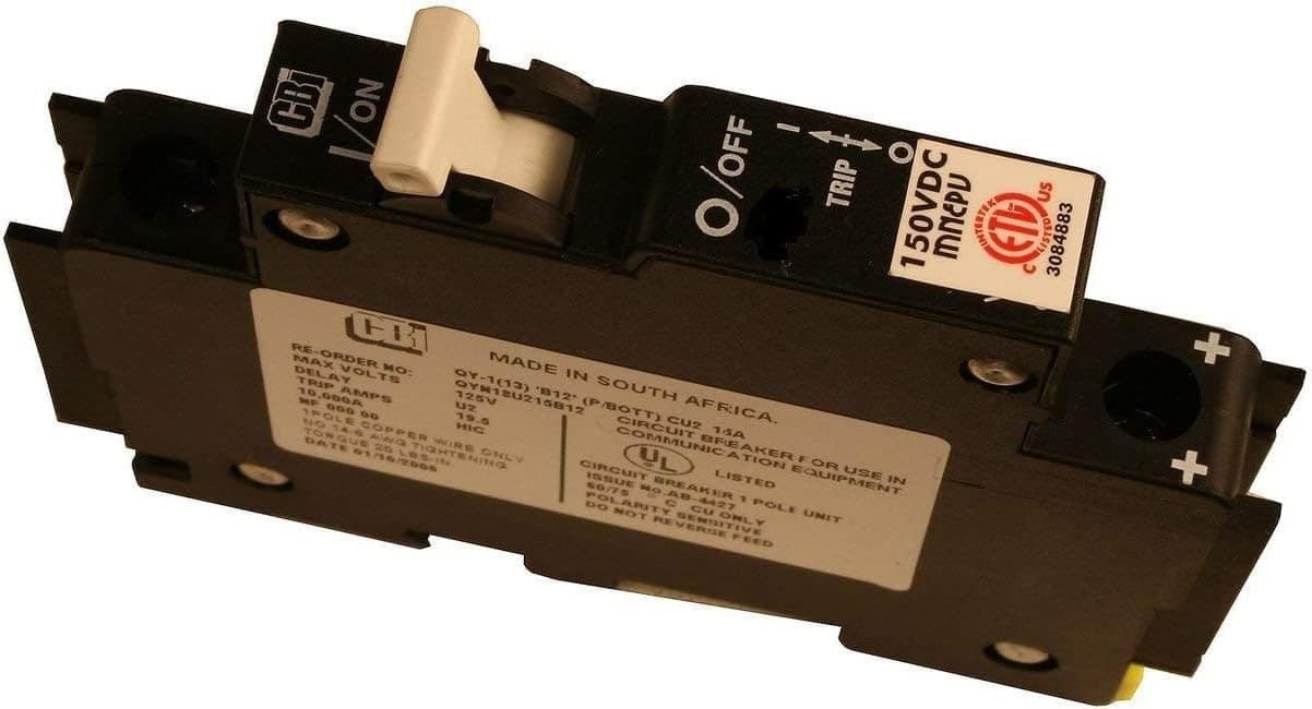 MidNite Solar Photovoltaic DC Circuit Breaker - 30 Amp, Model# MNEPV30