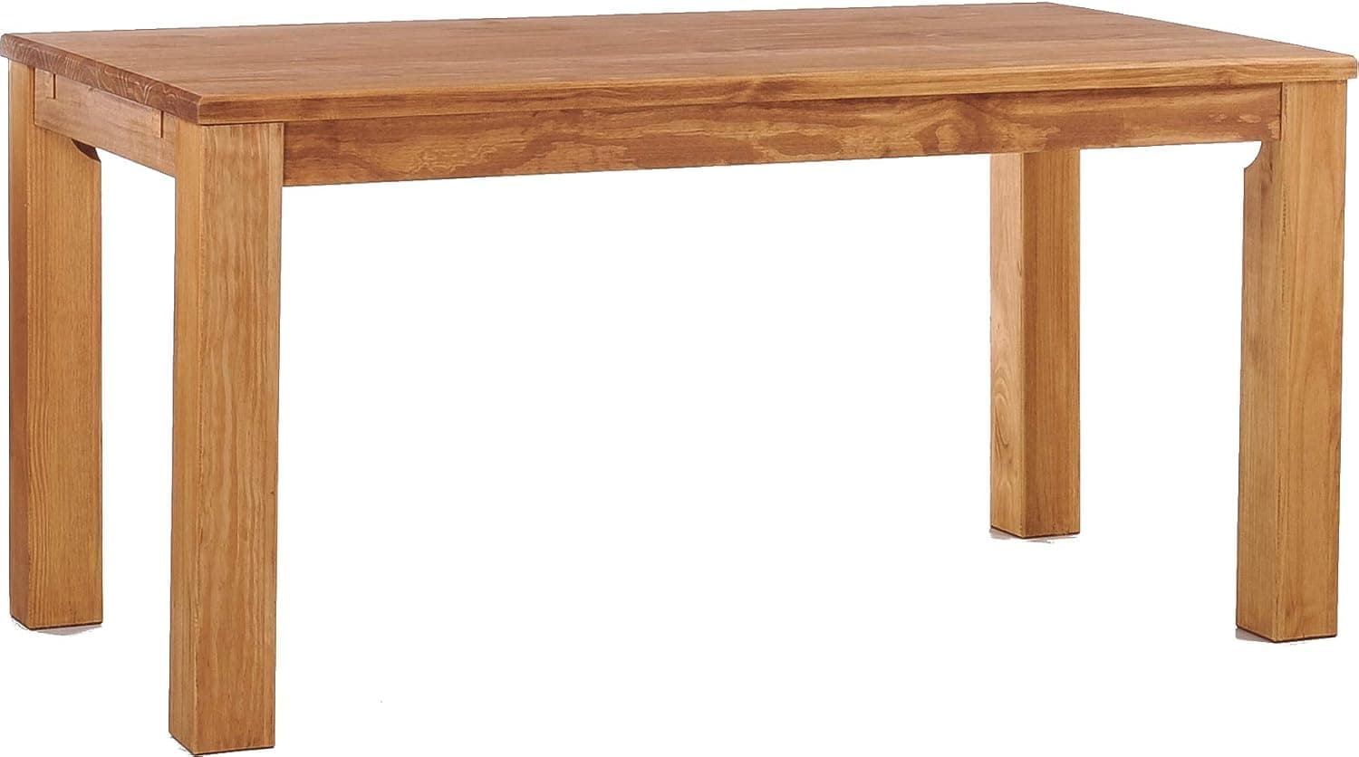 B.R.A.S.I.L.-Möbel TableChamp Dining Table Rio 70.9 x 35.4 Honey Solid Wood Pine Oiled Farmhouse Extension Extendable Optional