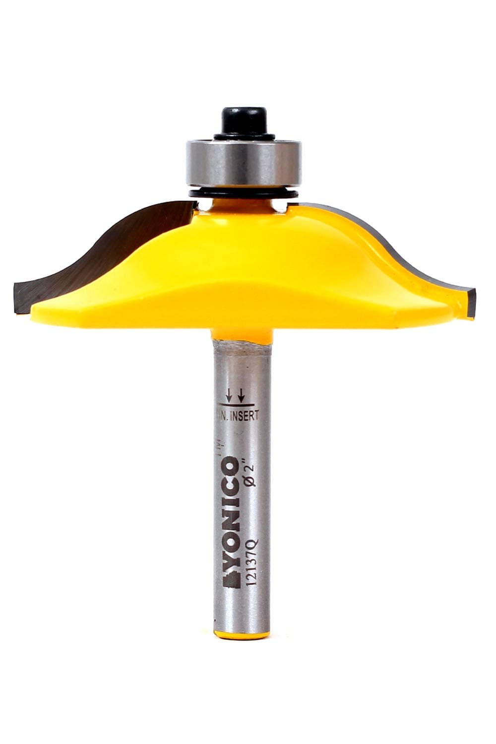 Yonico Raised Panel Cabinet Door Router Bits 2-Inch Diameter Ogee 1/4-Inch Shank 12137q