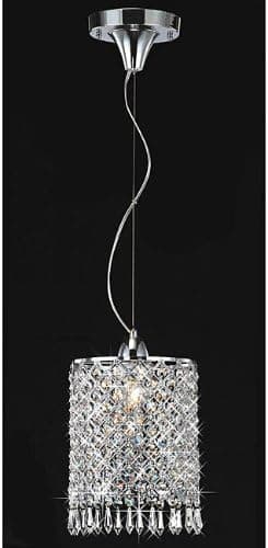 Jojospring 1-light Mini Pendant Round Chandelier