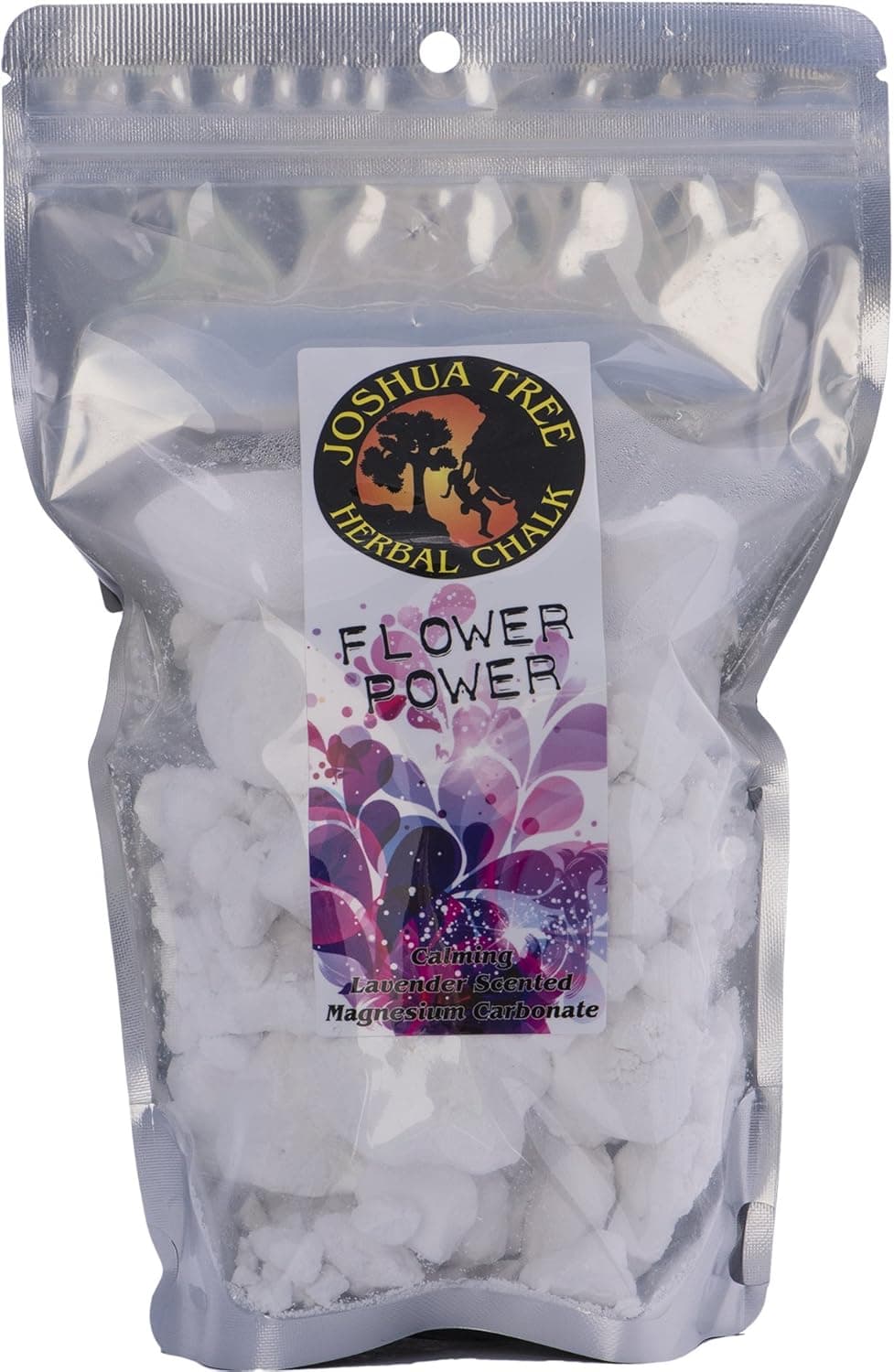 Joshua Tree Scented Herbal Loose Chalk for Climbing and Gymnastics - Flower Power