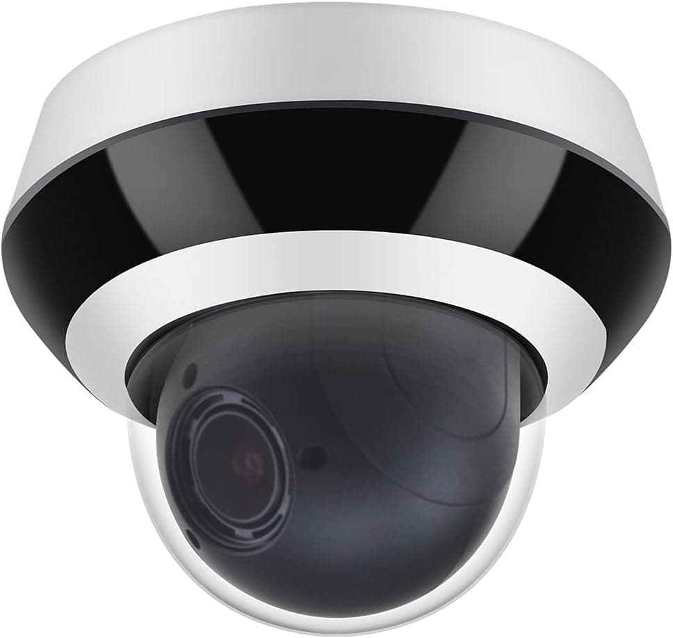 VIKVIZ 4MP PTZ IP Camera with 4X Optical Zoom 16X Digital Zoom,Ultra Low-Illumination,Audio Record,Speaker Port,66ft IR Night Vision,Built-in SD Slot,WDR Version OEM DS-2DE2A404IW-DE3