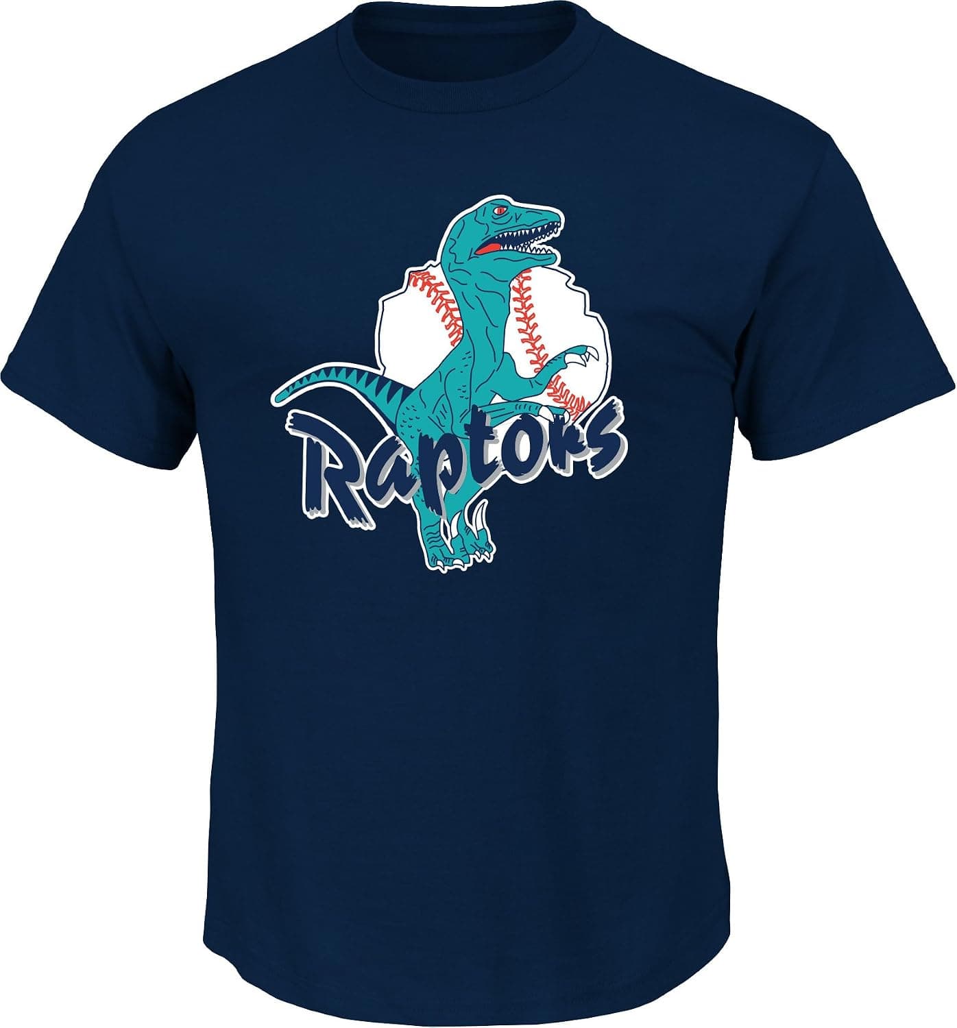 Majestic Athletic Minor League Ogden Raptors T-Shirt Style Jersey