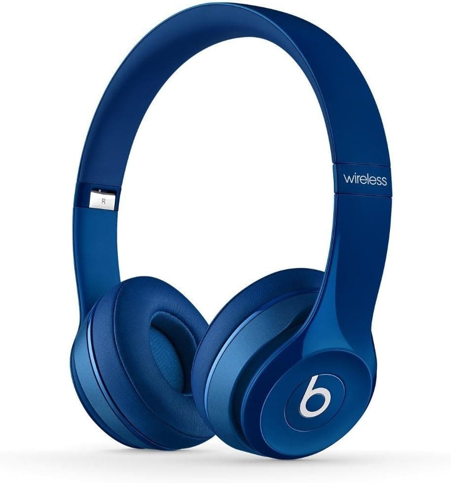 Beats Solo 2 Wireless On-Ear Headphone - Blue (Refurbished)