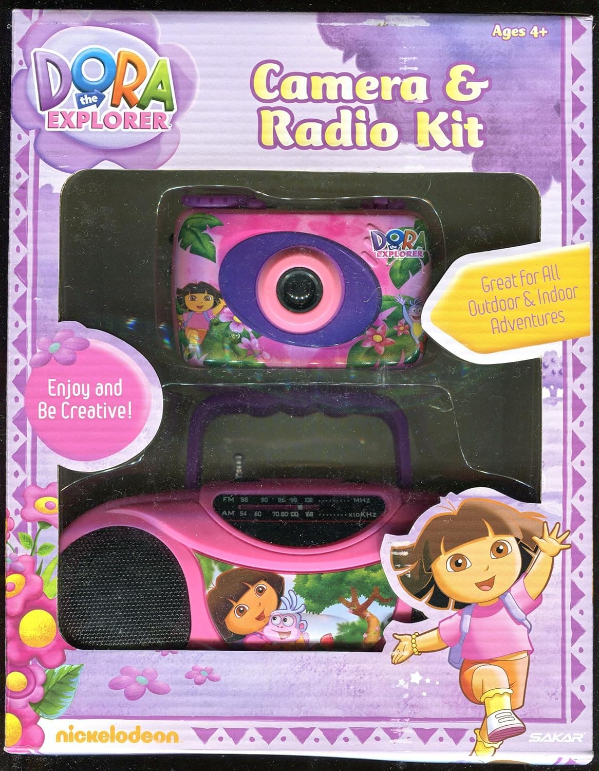Dora the Explorer Camera & Radio Kit Nickelodeon