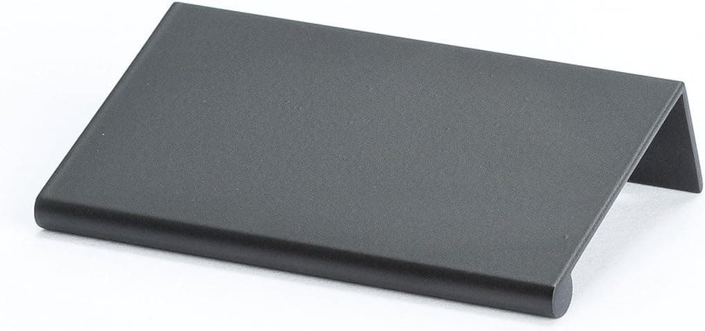 Berenson 1060-4055 3" ctr Pull Finger Bravo Satin Black