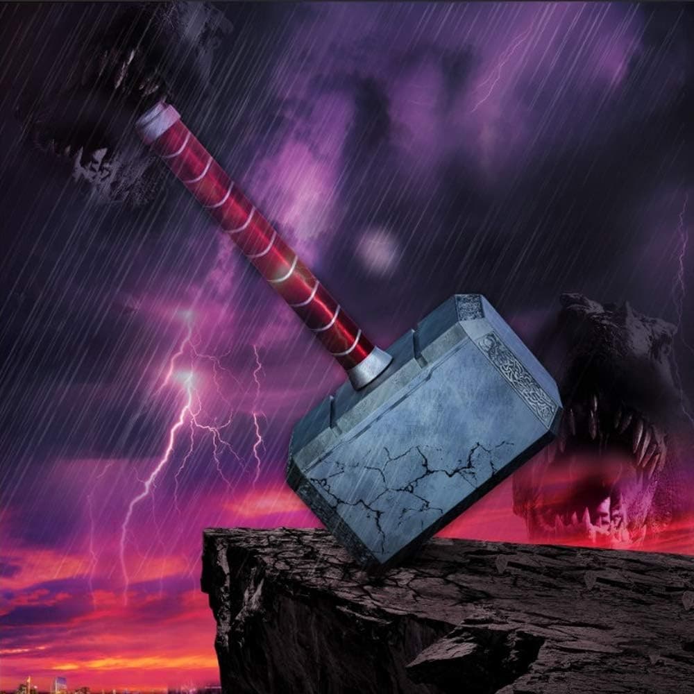 Thor’s Hammer 1000 Piece Jigsaw Puzzle – Colorful Large Puzzles with Colorful Picture for Adults, Teens & Kids – Educational Family Game Night Puzzle, Alphabetical Hints on Back of Pieces
