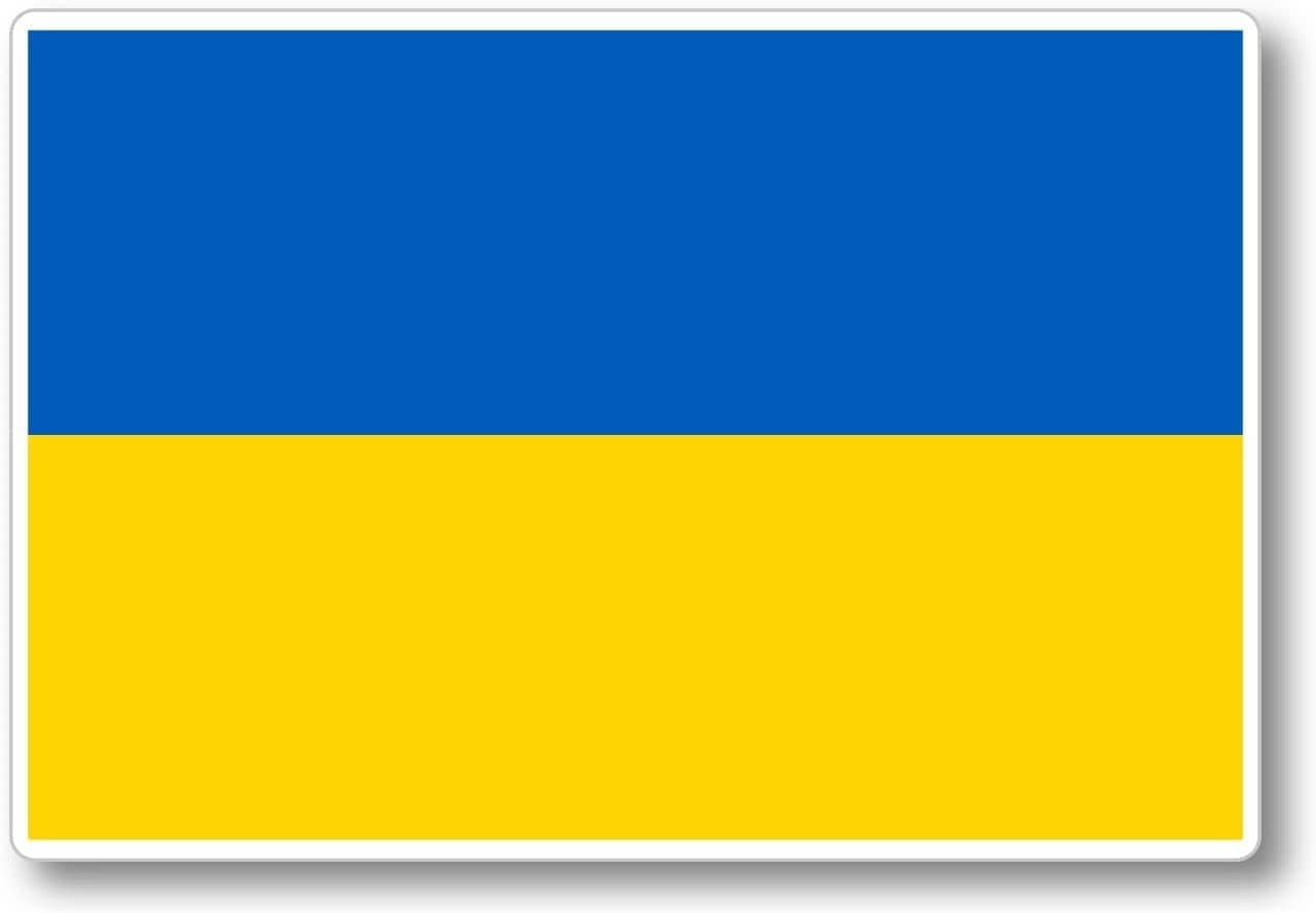 SD USA PRINT Flag of Ukraine Ukrainian Sticker Decal (10)