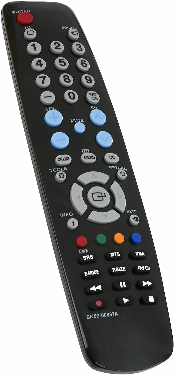 New BN59-00687A Replace Remote fit for Samsung TV LN40A450C1DXZA LN40A450 LN40A450C1 LN40A450C1D LN26A450 LN26A450C1 LN26A450C1D LN26A450C1DXZA LN32A450C1 LN32A450C1D LN37A450 LN37A450C1