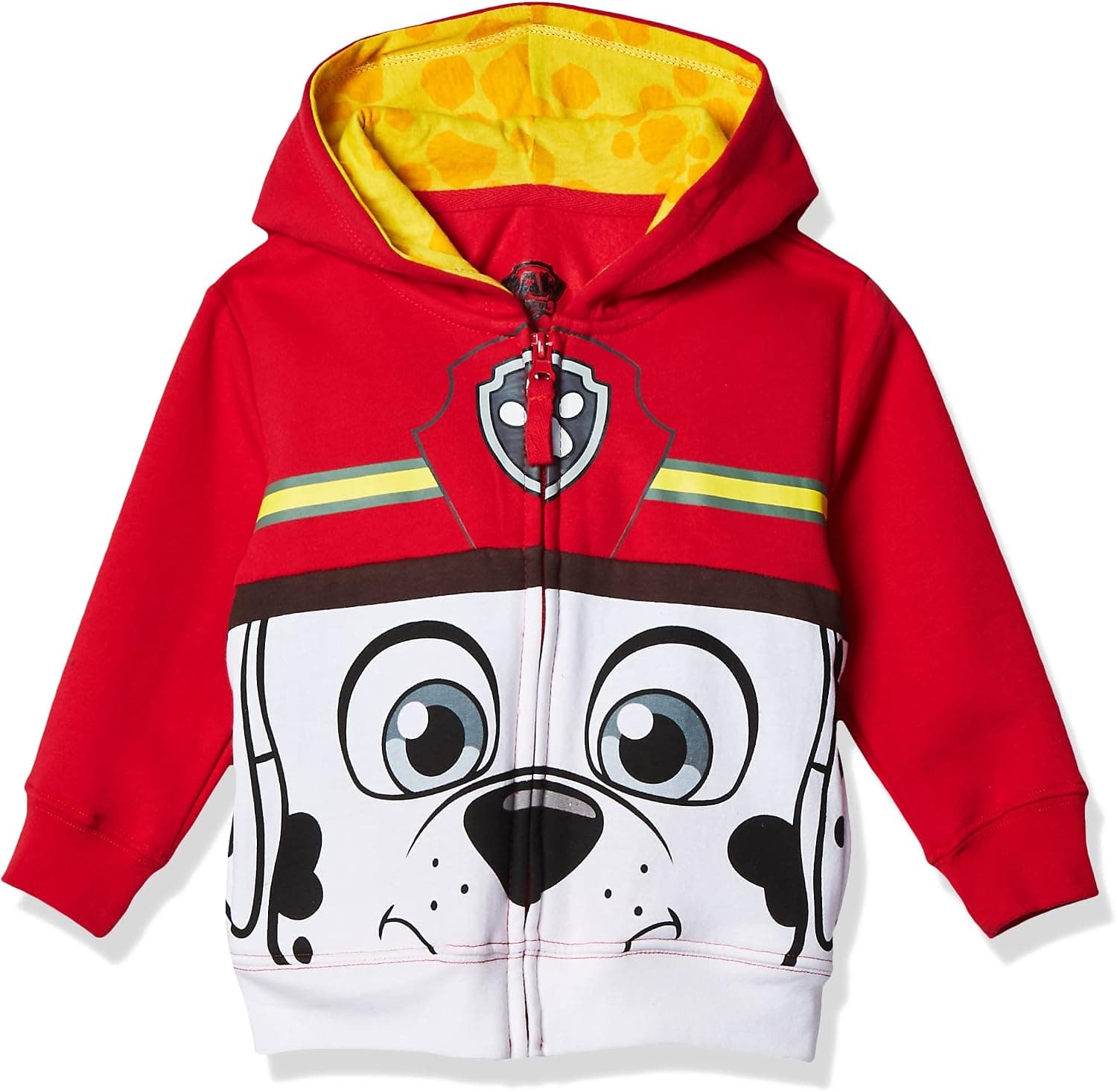 Paw Patrol Boys' Toddler Character Big Face Zip-up Hoodies