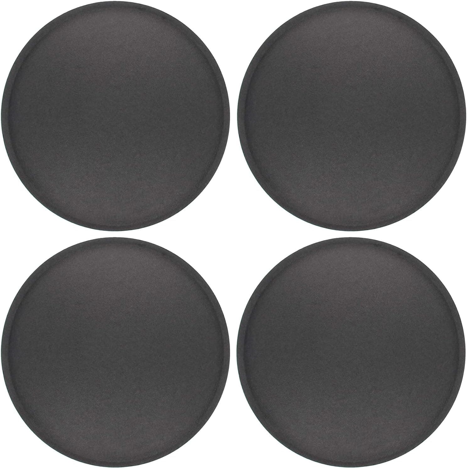 Fielect 4pcs Speaker Dust Cap 105mm/4.13 inches Diameter Subwoofer Paper Dome Coil Cover Caps