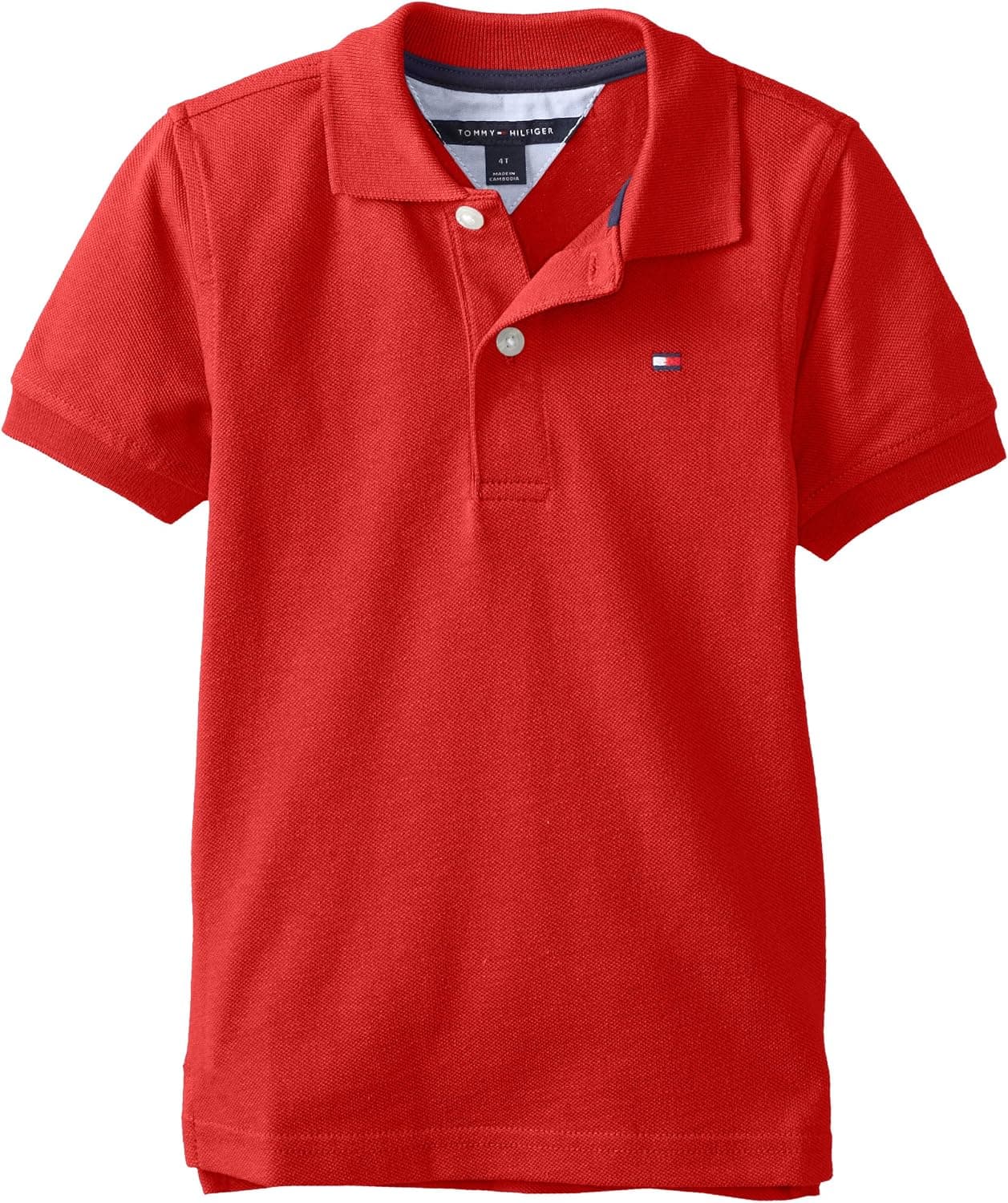 Tommy Hilfiger Boys' Short Sleeve Solid Ivy Polo Shirt
